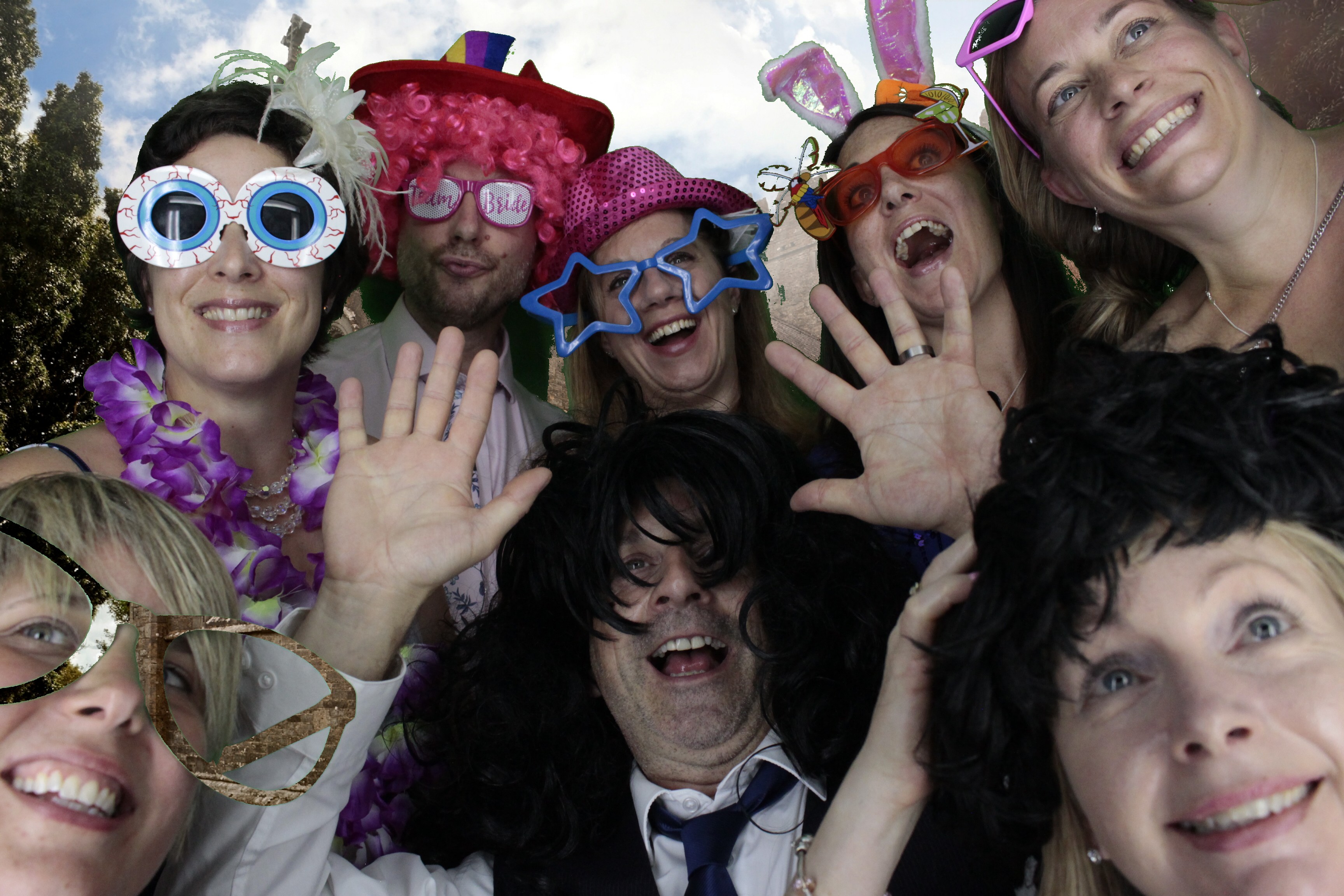 Rachel and Michael's Wedding | View more photos from the event at gallery.myphotoboothexperience.co.uk/u/MyPhotoBoothExperienceLtd/Rachel-and-Michaels-Wedding